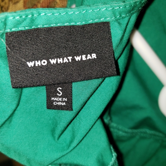 Who What Wear Midi Dress in Size S, in green color - Picture 3 of 3